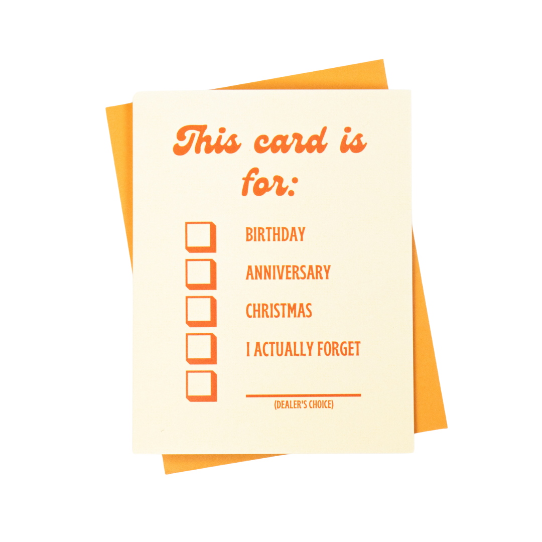 This Card is For...
