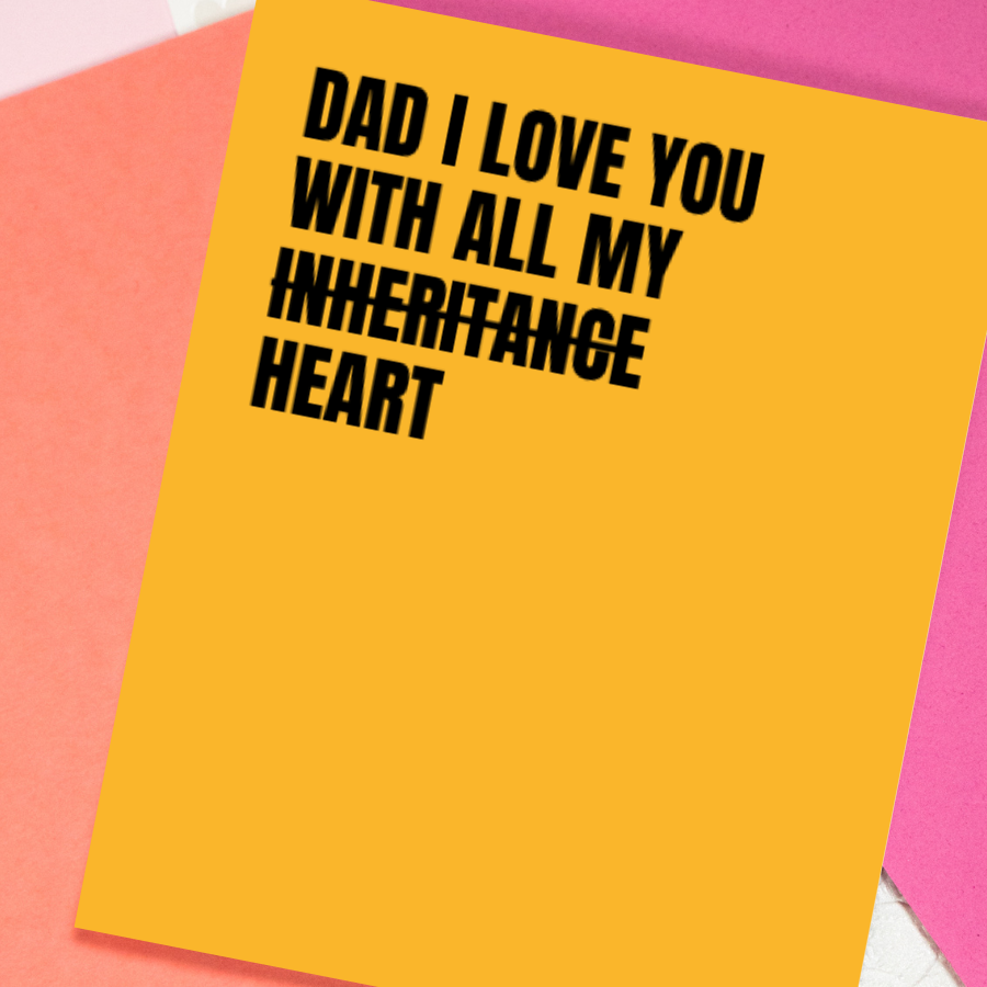With All of My Inheritance