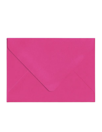 Hot Pink A2 Envelope Set